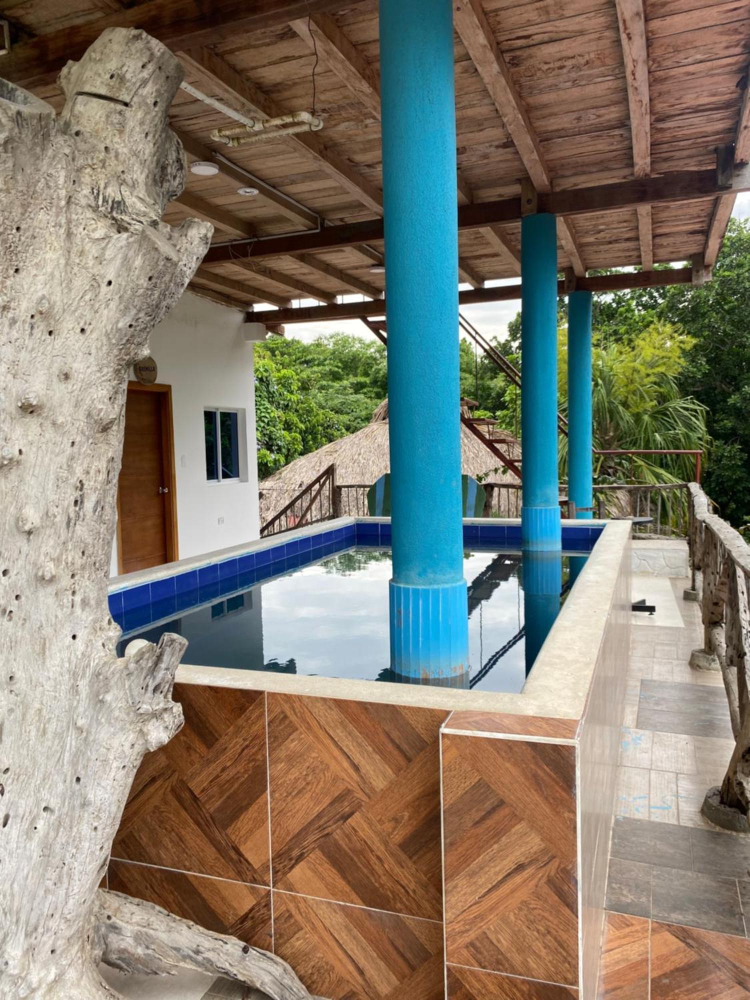Eco Hostal La Perla Tayrona El Zaino Buitenkant foto